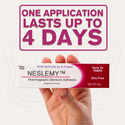 🔥 NESLEMY™ thermoplastic denture Adhesive (👨‍⚕️ dentist's recommendation) Limited time 24 hours promotion, miss no more!
